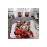 hediyechy Gift Duvet Cover Cristiano Ronaldo Temalı 3d Baskılı Çift Kişilik Nevresim Takımı
