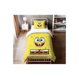 hediyechy Gift Duvet Cover Süngerbob 3d Dijital Baskılı Tek Kişilik Nevresim Takımı
