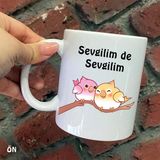Hediyeci Abla Size Özel Hayatımda Hayatım Sevgilimde Sevgilim Seramik Baskılı Beyaz Kupa Bardak