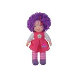 Hediyecik 45 Cm Sevimli Mor Saçlı Oyuncak Efsane Lahana Bebek, Mor