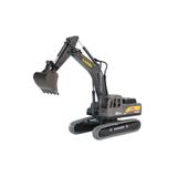 hediyecik Dozer Gri Excavator Kepçe Oyuncak İş Makinası Büyük Boy 25 Cm