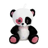 hediyecik Kalp Desenli Sevimli Oyuncak Peluş Panda 40 Cm