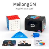 Hediyecik Moyu Speed 5m 5x5 Mıknatıslı Manyetik Zeka Küpü Akıl Küpü Rübik Küp Stickerless