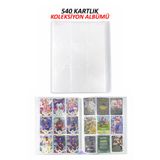 hediyecik Panini 540 Kartlık Koleksiyon Albümü – Şeffaf Kart Dosyası –Koleksiyon Oyun Kartı Albümü