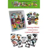 hediyecik Panini Minecraft Challenges Oyun Kartı Albümü Set - Minecraft Koleksiyon Albümü