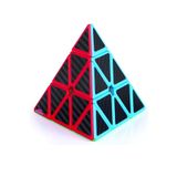 hediyecik Qiyi Qiming S2 Pyraminx Karbon Fiber Zeka Küpü Akıl Küpü Rübik Küp