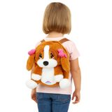 hediyecik Sam Üzgün Köpek Çocuk Sırt Çantası Peluş 26 Cm