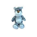 Hediyecik Sevimli Peluş Oyuncak Kaplan Büyük Boy 70 Cm, Beyaz