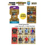hediyecik Special Limited Edition Panini FIFA 365 2025 Adrenalyn XL Premium Gold Futbolcu Kartları 2 Paket