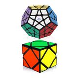 hediyecik Speed Megaminx Skewb 2'li Zeka Küpü Akıl Küpü Rubik Küp Set