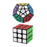 hediyecik Speed Megaminx Ve 3x3 2'li Zeka Küpü Akıl Küpü Küp