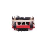 hediyeconcepti Dekoratif Metal Taksim Tramvay Küçük Büyük Süsler Ev Oturma Odas TV kabine Masaüstü Ofis Dekorasyon