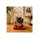 hediyeconcepti Şans Getiren Altın Kedi Biblo Maneki Neko Dekoratif Figür Feng Shui Mini