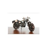 hediyeconcepti Vintage Ferforje Motosiklet Modeli Süsleme El Yapımı Metal El Sanatları Ev Dekorasyon