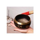hediyeconcepti Yoga Kase Tibet Çan Meditasyon Çanaklar Müzik Aletleri Perküsyon Meditasyon Ses Şifa Enstrüman 15cm