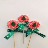 Hediyedebiz Yılbaşı Lolipop Şeker 10 Adet - 200 gr