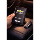 HEDİYEDİYE Kişiye Özel Chevrolet Logolu Termo Deri Ruhsat Kabı