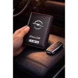 HEDİYEDİYE Kişiye Özel Opel Logolu Termo Deri Ruhsat Kabı