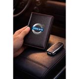 HEDİYEDİYE Kişiye Özel Volvo Logolu Termo Deri Ruhsat Kabı