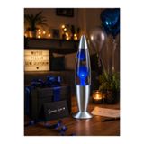 HediyeFilesi Lav Lambası Kırmızı Büyük Boy 41 Cm Gece Lambası Lava Lamp Mavi