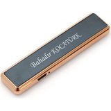 Hediyehanesi İsme Özel USB Şarjlı Elektronik Çakmak 401 - Parlak Siyah