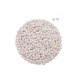 hediyehobihersey 4 MM Boncuk 100 gr İnci Pasta Süsleme Şekeri Draje Boncuk Inci Şeker Süs