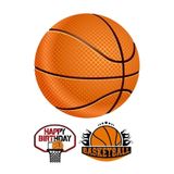 hediyehobihersey Basket Topu Pasta Yenilebilir Pasta Kurabiye Şeker Hamuru Kağıt Baskısı