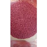hediyehobihersey Bordo Pasta Süsleme 2mm Boncuk Şeker 50 gr