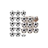 hediyehobihersey Futbol boyutlu görünüm Cupcake ve Kurabiye Şekerli Kağıda Baskı Yenilebilir Kağıt Pasta Baskısı