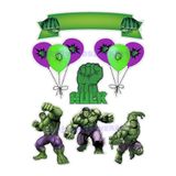 hediyehobihersey Hulk Yenilebilir Baskı, Pasta Ve Kurabiye Baskısı, Yenilebilir Kağıt, Hulk Yenilebilir Pasta Baskısı