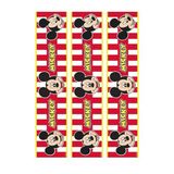 hediyehobihersey Mickey Mouse Yan Dekor Resimli Yenilebilir Şeker Kağıt Pasta Ve Kurabiye Baskısı