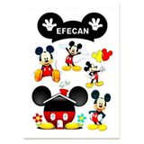 hediyehobihersey Miki Mouse Resimli Yenilebilir Pasta Ve Kurabiye Baskı Kağıdı ( İSİM İÇİN AÇIKLAMAYI OKUYUNUZ)