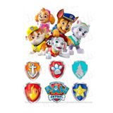 hediyehobihersey Paw Patrol Yenilebilir Gıda Baskısı, Yenilebilir Pasta Süsü, Kurabiye Şekerli Kağıt