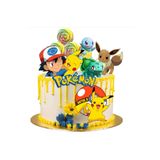 hediyehobihersey Pokemon Pikaju Şekerli Kağıda Baskı Yenilebilir Kağıt Pasta Baskısı