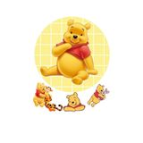 hediyehobihersey Winnie Resimli Şekerli Kağıt Yenilebilir Kağıt Üzerine Resimli Pasta Baskısı