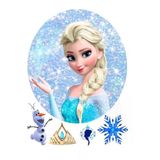 hediyehobihersey Yeni Model For Elsa Şekerli Kağıda Baskı Yenilebilir Kağıt Pasta Baskısı