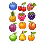 hediyehobihersey Yerli Malı Haftası Meyveler Şekerli Kağıda Baskı Yenilebilir Kağıt Kurabiye Baskısı