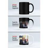 HediyeLabs Yapay Zeka Atatürk Fotoğraf ve İmzalı Kupa Bardak, Atatürk Resimli Kupa Bardak