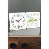 Hediyelen 002 Biyolog Ahşap Masa Saati