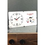 Hediyelen Ağız Ve Diş Sağlığı Teknikeri Ahşap Masa Saati 002
