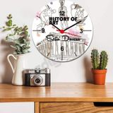 Hediyelen Art Of History Duvar Saati