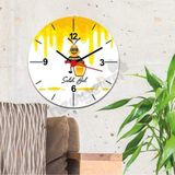 Hediyelen Bal Tasarım Duvar Saati