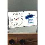 Hediyelen Beden Eğitimi Öğretmeni Ahşap Masa Saati