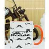 Hediyelen Canım Babam Turuncu Kupa Bardak