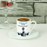 Hediyelen Çevik Kuvvet Polisi Kahve Fincanı