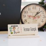 Hediyelen Diyetisyen Erkek Figür Taş İsimlik