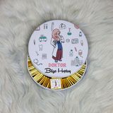Hediyelen Doktor Hediye Metal Kutuda Çikolata 100 Adet