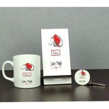 Hediyelen Doktora Hediye Üçlü Set (Kupa + Telefon Standı + Anahtarlık) 002