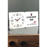 Hediyelen Elektronik Ve Haberleşme Mühendisi Ahşap Masa Saati