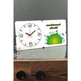 Hediyelen Enerji Sistemleri Mühendisine Hediye Ahşap Masa Saati